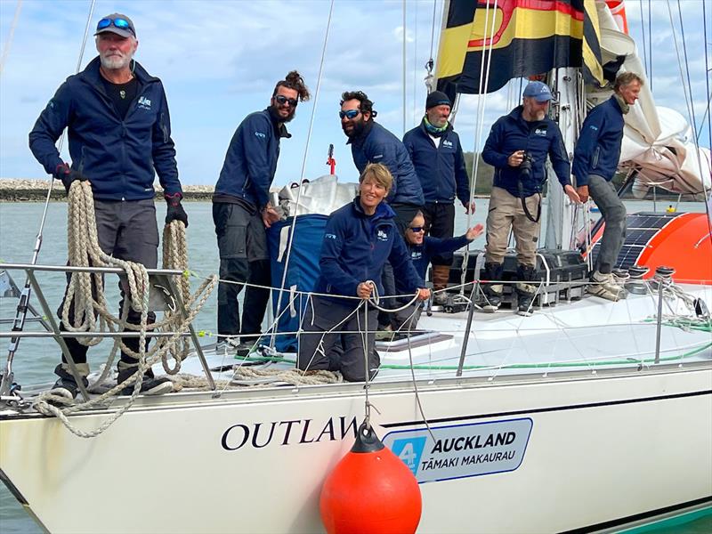 The crew onboard Outlaw is incredibly resilient, with 10 out of 11 members having circumnavigated the globe together across all four legs, showcasing their steadfast teamwork since day one photo copyright Don McIntyre / OGR2023 taken at Royal Yacht Squadron and featuring the Ocean Globe Race class