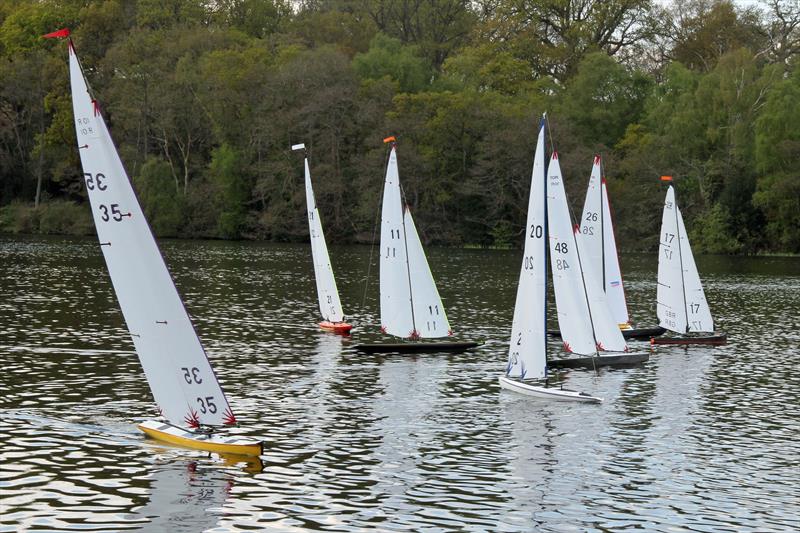 10 Raters at Frensham Pond photo copyright Nick Royse taken at Frensham Pond Sailing Club and featuring the 10 Rater class