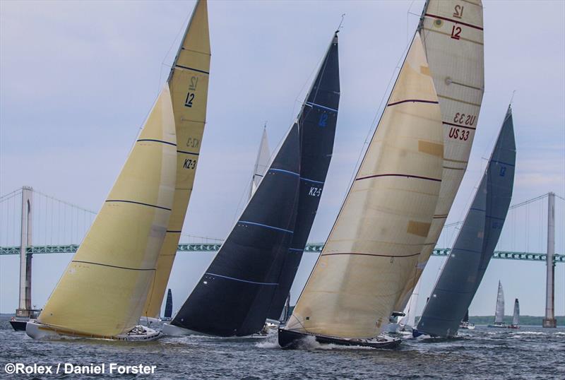 Around the Island Race at the 163rd New York Yacht Club Annual Regatta photo copyright Rolex / Daniel Forster taken at New York Yacht Club and featuring the 12m class