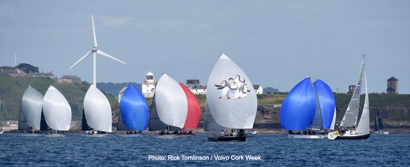 Smile'n'Wave leads the fleet at Volvo Cork Week 2022 photo copyright Rick Tomlinson / Volvo Cork Week taken at Royal Cork Yacht Club and featuring the 1720 class