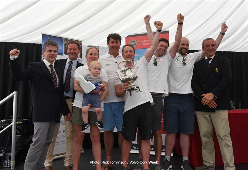 1720 European Champions and overall Volvo Cork Week 2022 winners Rope Dock Atara photo copyright Rick Tomlinson / Volvo Cork Week taken at Royal Cork Yacht Club and featuring the 1720 class