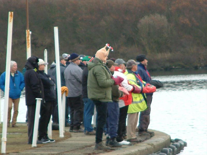 Northern District Winter Series IOM Fleetwood 'Xmas Jumper' at West Lancs photo copyright Tony Wilson taken at West Lancashire Yacht Club and featuring the One Metre class