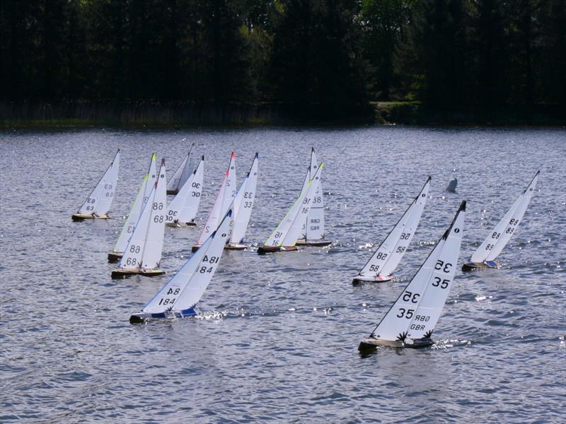 MYA Scottish District Wooden IOM Championship photo copyright Bill Odger & George Whelan taken at  and featuring the One Metre class