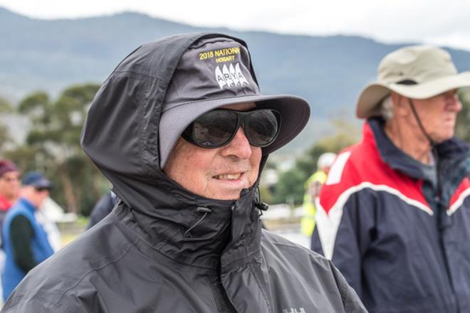 Jerry Brower, from Seattle USA, found his feet on day four with a second and third place - 2018 IOM ® National Championships photo copyright Robert Gavin taken at Montrose Bay Yacht Club and featuring the One Metre class
