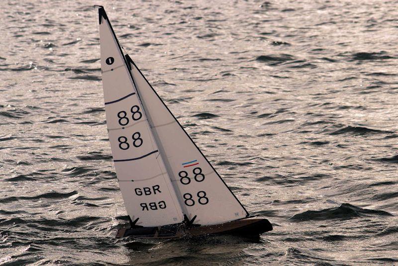 MYA Scottish District IOM Travellers 3 at Kinghorn Loch photo copyright Malcolm Durie taken at Kinghorn Sailing Club and featuring the One Metre class