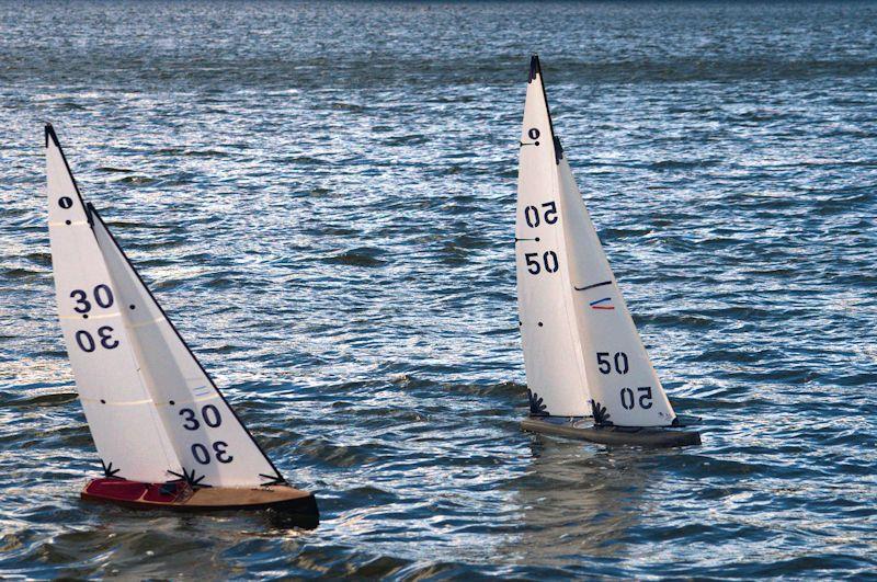MYA Scottish District IOM Travellers 3 at Kinghorn Loch photo copyright Malcolm Durie taken at Kinghorn Sailing Club and featuring the One Metre class