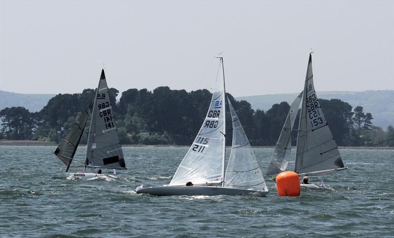 2.4m and Redwing course on day 2 of the International Paint Poole Regatta photo copyright Mark Jardine taken at Parkstone Yacht Club and featuring the 2.4m class