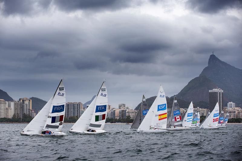 2.4 Norlin OD sailing at the Rio Paralympic Games photo copyright Sailing Energy / World Sailing taken at  and featuring the 2.4m class