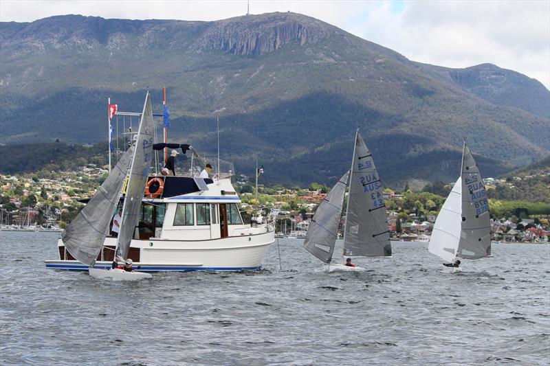 2.4mR National Championships photo copyright Peter Watson taken at Royal Yacht Club of Tasmania and featuring the 2.4m class