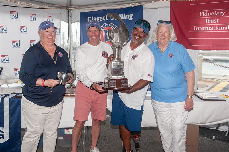 Winner of the C. Thomas Clagett Jr. Trophy - Julio Reguero photo copyright Clagett Sailing - Andes Visual taken at  and featuring the 2.4m class