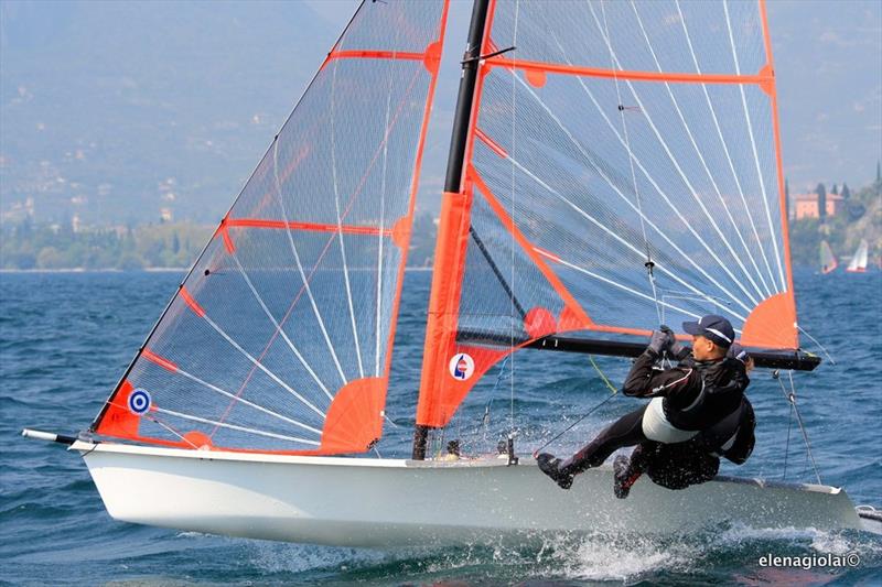 29er Easter Regatta opens 2nd World Youth Sailing Week photo copyright Elena Giolai taken at Circolo Vela Arco and featuring the 29er class