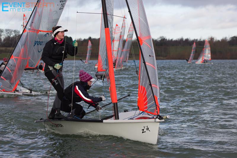29er Noble Marine Winter Championship and Harken Grand Prix 1 at Draycote Water photo copyright Dominic Cotterill / www.eventstreammedia.co.uk taken at Draycote Water Sailing Club and featuring the 29er class