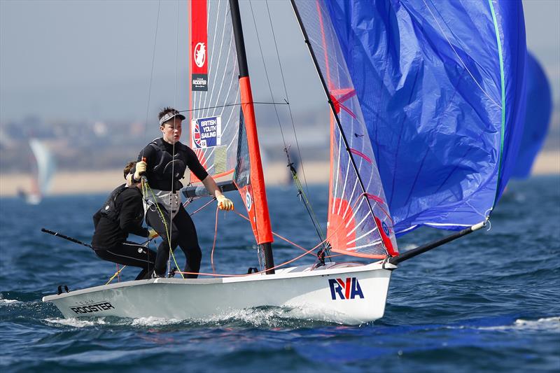 Bobby Hewitt and Harvey Martin photo copyright Paul Wyeth / RYA taken at Weymouth & Portland Sailing Academy and featuring the 29er class