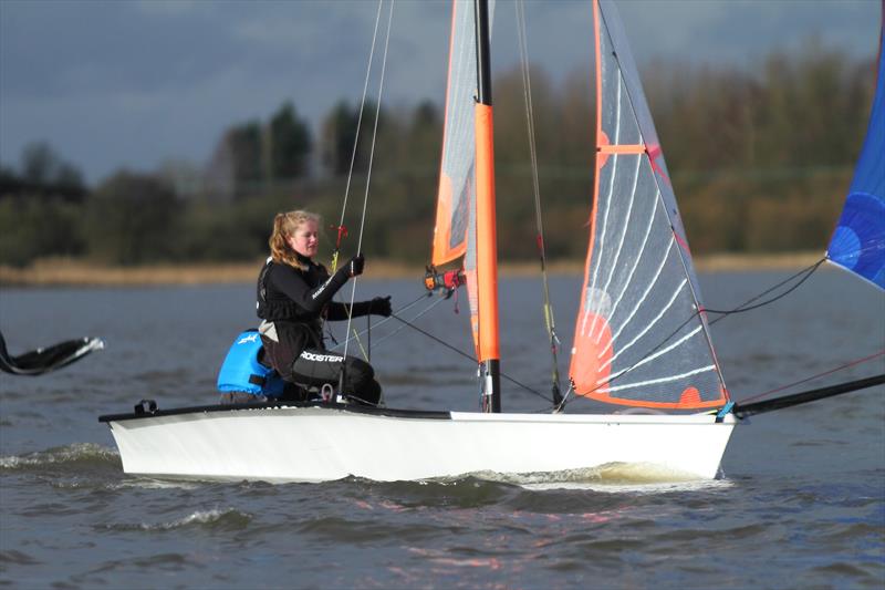 Race 3/4 of the Tipsy Icicle series at Leigh & Lowton photo copyright Gerard Van Den Hoek taken at Leigh & Lowton Sailing Club and featuring the 29er class