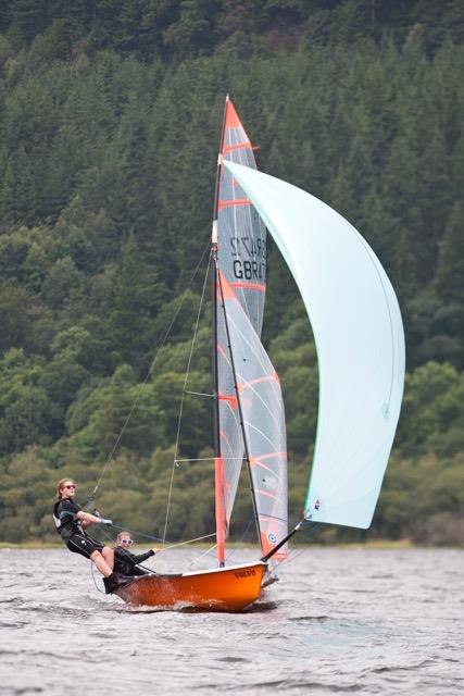 29er at the Great North Asymmetric Challenge 2016 photo copyright Robin Dawson taken at Bassenthwaite Sailing Club and featuring the 29er class