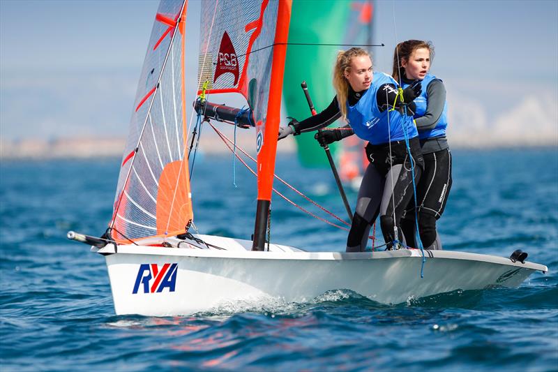 Connellan and Otter set for the  RYA Youth Nationals photo copyright Paul Wyeth / RYA taken at Plas Heli Welsh National Sailing Academy and featuring the 29er class