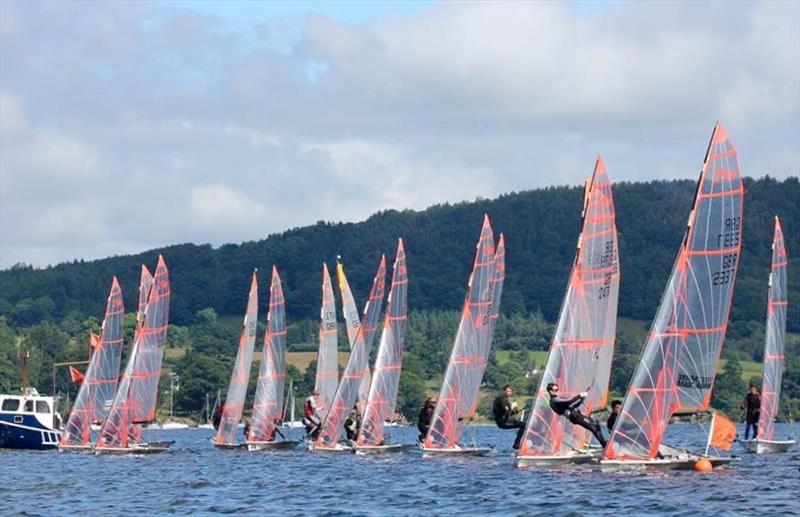 Harken 29er GP at Ullwater photo copyright Kirsty Wilson taken at Ullswater Yacht Club and featuring the 29er class