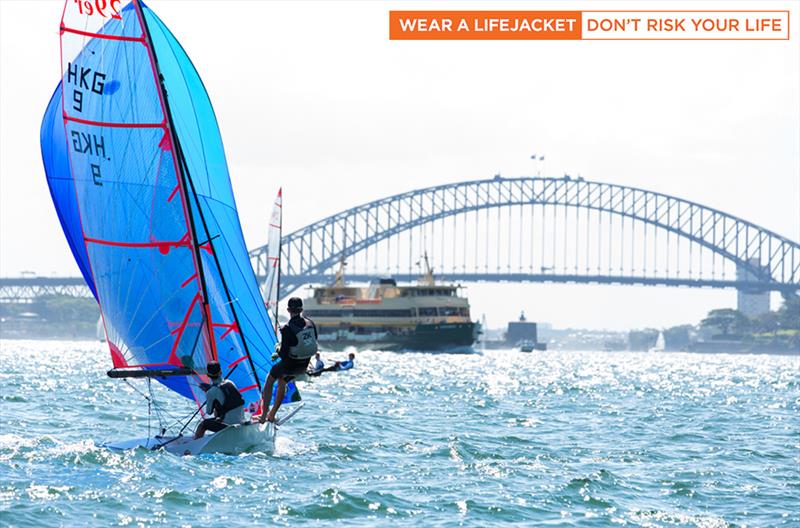 Sail Sydney 2015 photo copyright Robin Evans taken at Woollahra Sailing Club and featuring the 29er class