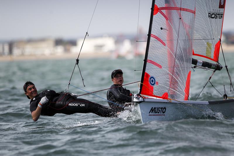Nick Robins & Billy Vennis-Ozanne photo copyright Paul Wyeth / RYA taken at Hayling Island Sailing Club and featuring the 29er class