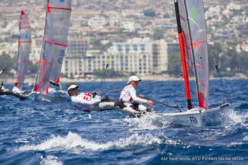 Final day of the Sail First ISAF Youth Worlds photo copyright Icarus / ISAF Youth Worlds taken at  and featuring the 29er class