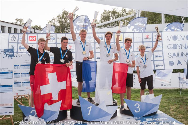 420 Open Junior European Championship medallists - photo © Marek Wilku / www.saillens.pl