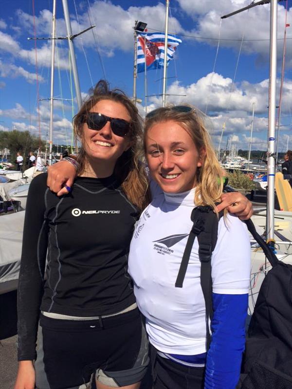 Jenny Cropley and Emma Baker photo copyright RYA taken at  and featuring the 420 class