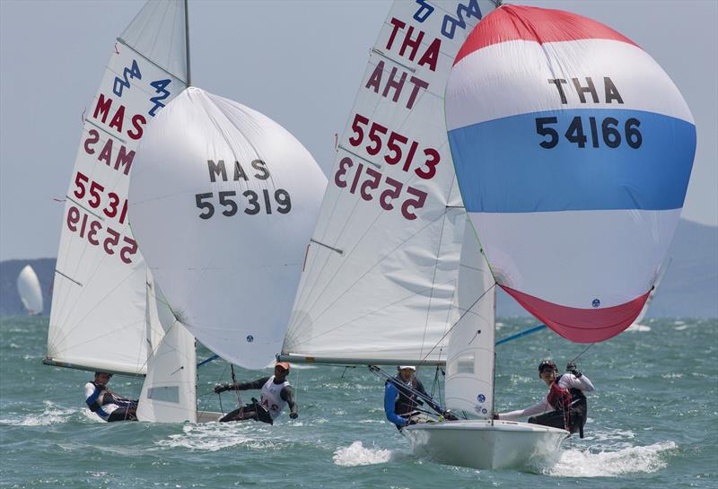 Navee Thamsoontorn and Kittiporn Kumjorn on day 3 of the Top of the Gulf Regatta - photo © Guy Nowell / Top of the Gulf Regatta