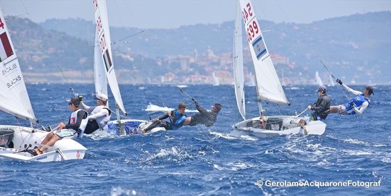 Day 5 of the 420 Worlds in Sanremo photo copyright Gerolamo Acquarone taken at Yacht Club Sanremo and featuring the 420 class