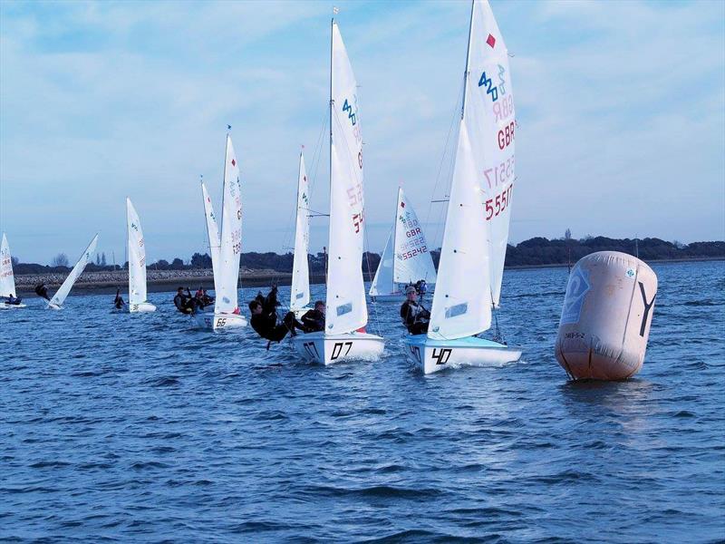Itchenor 420 Open photo copyright ISC taken at Itchenor Sailing Club and featuring the 420 class