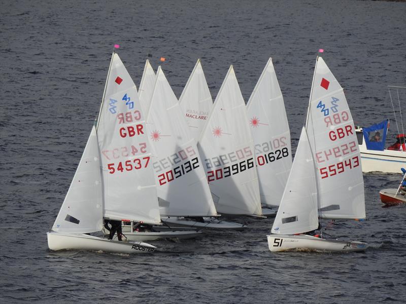 RYA NE Youth Championships at Yorkshire Dales photo copyright Mike Cattermole taken at Yorkshire Dales Sailing Club and featuring the 420 class