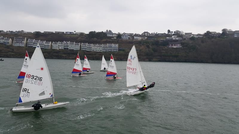 Kinsale Yacht Club Osean74 Frostbite Series day 2 photo copyright Michele Kennelly taken at Kinsale Yacht Club and featuring the 420 class
