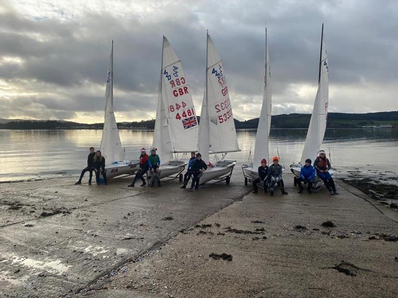 Scottish 420 Winter Championship photo copyright RYA Scotland taken at Helensburgh Sailing Club and featuring the 420 class