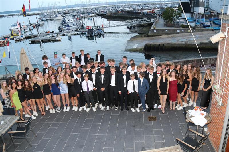 420 British Nationals at Lymington: Black tie dinner photo copyright Jon Cawthorne taken at Royal Lymington Yacht Club and featuring the 420 class