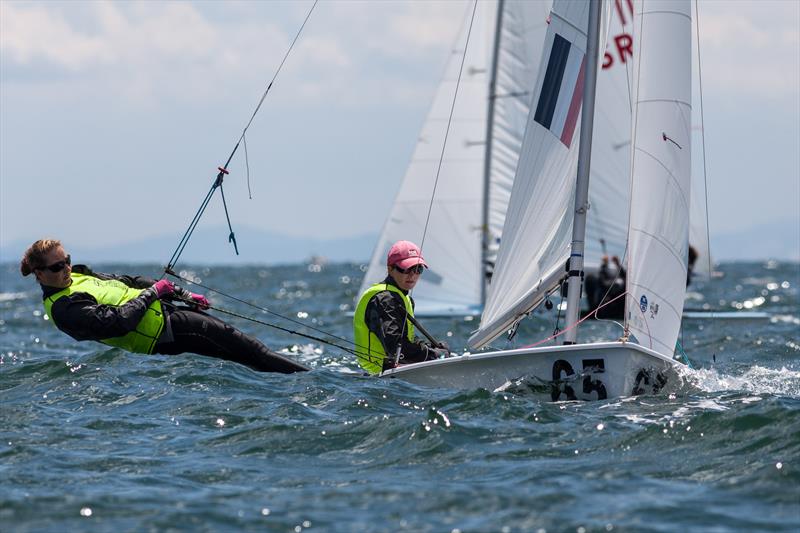 Day 3 of the 470 Junior World Championships photo copyright www.zerogradinord.it taken at Club Nàutic S'Arenal and featuring the 470 class