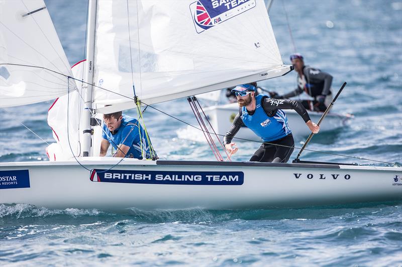 Luke Patience and Chris Grube (470) - photo © Richard Langdon / British Sailing Team