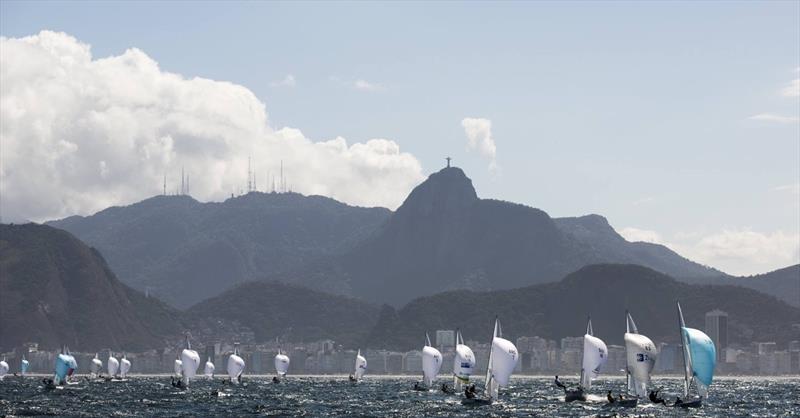 Aquece Rio 2015 photo copyright Pedro Martinez / Sailing Energy / World Sailing taken at  and featuring the 470 class