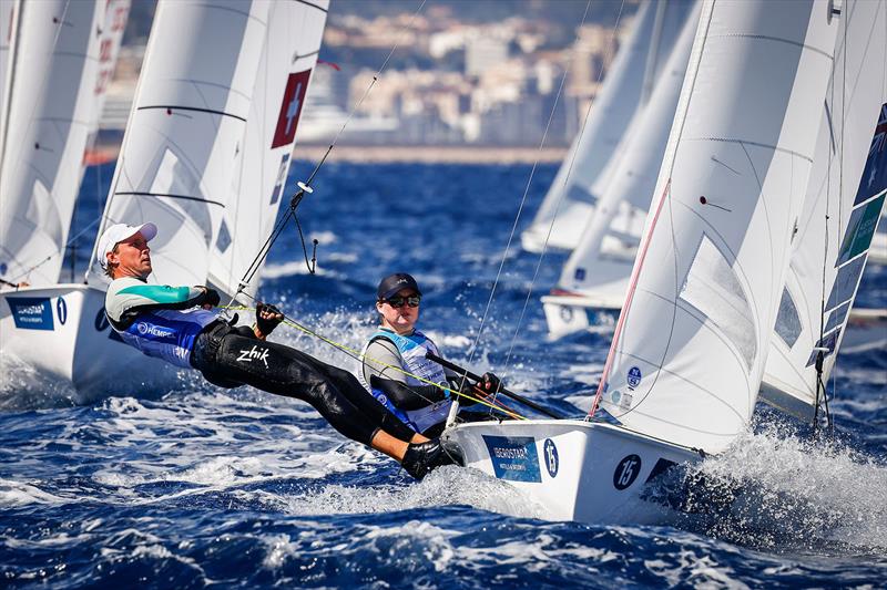 Nia Jerwood and Conor Nicholas at the 52nd Trofeo Princesa Sofia in Mallorca photo copyright SAILING ENERGY taken at Real Club Náutico de Palma and featuring the 470 class