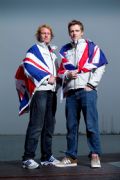 Ben Rhodes and Stevie Morrison who have today been selected for the British Olympic Sailing Team in the 49er class