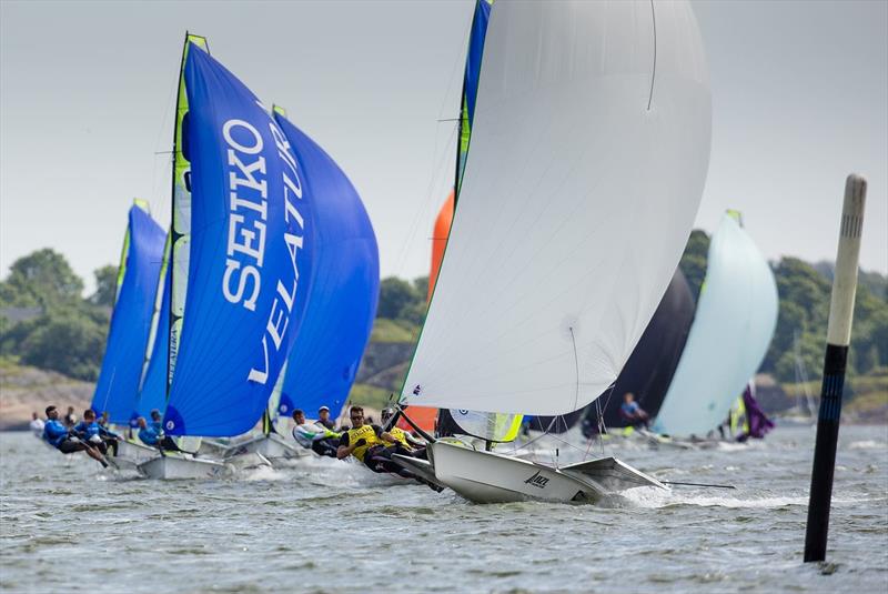 Day 5 of the Seiko 49er & 49erFX Europeans in Helsinki - photo © Mick Anderson / www.sailingpix.dk