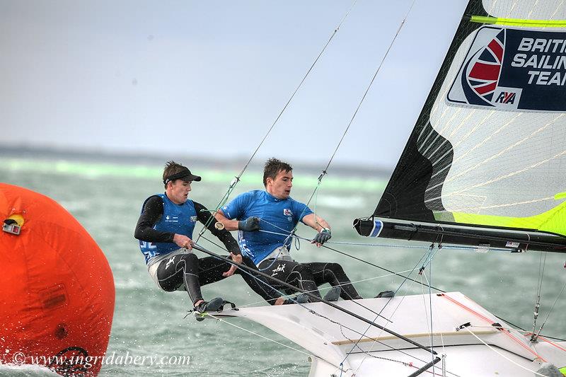 ISAF Sailing World Cup Miami day 2 photo copyright Ingrid Abery / www.ingridabery.com taken at Coconut Grove Sailing Club and featuring the 49er class
