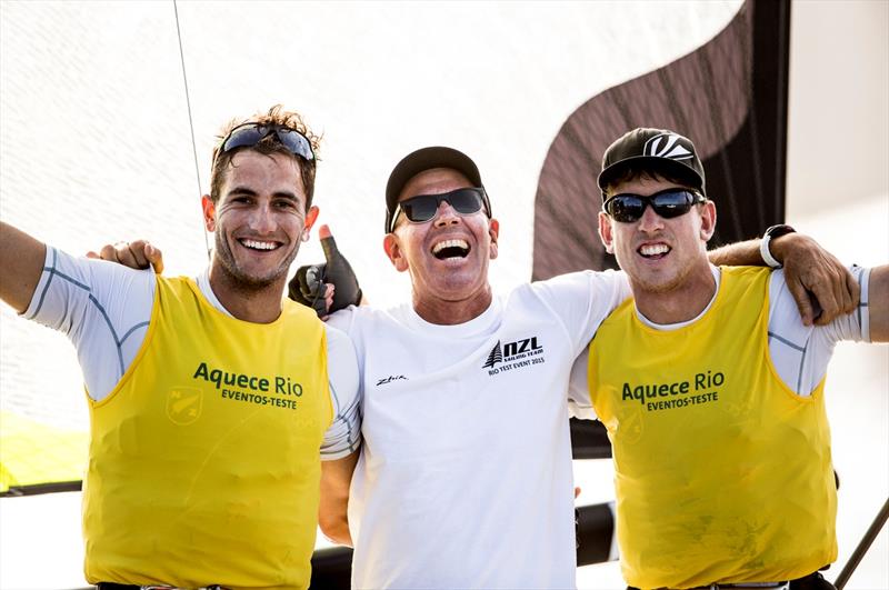 49er gold for Peter Burling & Blair Tuke at the Aquece Rio – International Sailing Regatta - photo © Pedro Martinez / SailingEnergy / ISAF
