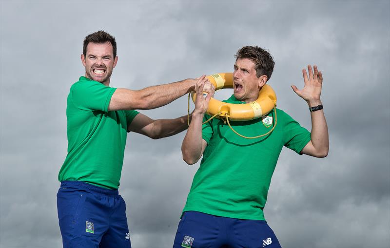 Ryan Seaton and Matt McGovern (IRL) ahead of the Rio 2016 Olympic Games - photo © INPHO / Dan Sheridan