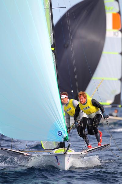 Semaine Olympique Francaise day 4 photo copyright Richard Langdon / Ocean Images taken at  and featuring the 49er class