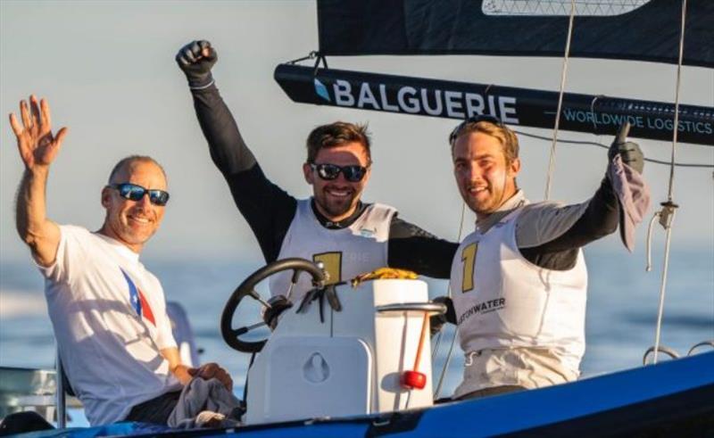 First major victory for Rual and Amoros - Nacra 17, 49er and 49er FX European Championship photo copyright Prow Media 2023 taken at Vilamoura Sailing and featuring the 49er class