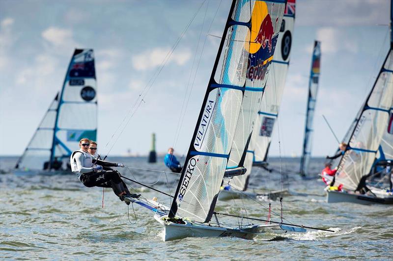 Day 4 of the Seiko 49er & 49erFX Europeans in Helsinki photo copyright Mick Anderson / www.sailingpix.dk taken at  and featuring the 49er FX class