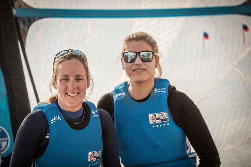 New 49erFX combination Charlotte Dobson & Saskia Tidey photo copyright Nick Dempsey Photography / British Sailing Team taken at  and featuring the 49er FX class