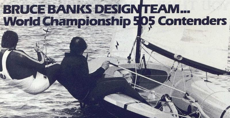 The Author, crewing for David Pitman in the 505, winning a light and shifty Tilly's Tiller at Queen Mary Sailing Club - photo © Banks Sails