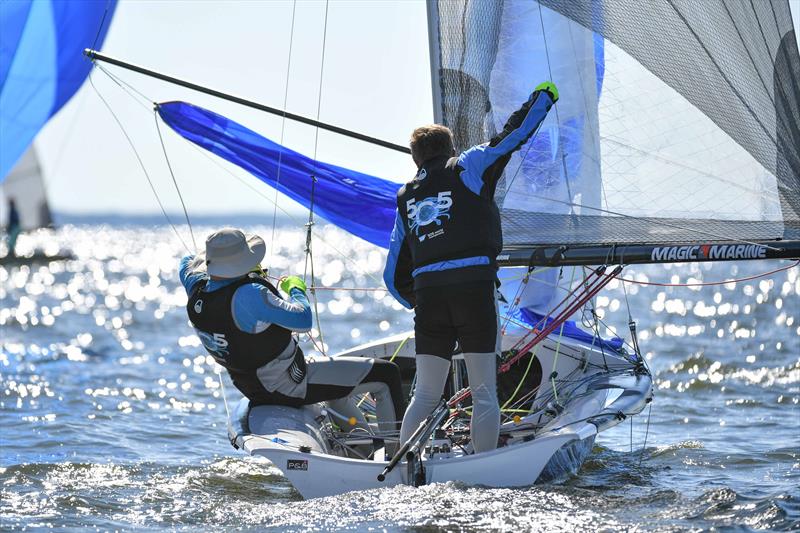 2017 SAP 5O5 Worlds at Annapolis photo copyright Bill Wagne taken at Severn Sailing Association and featuring the 505 class