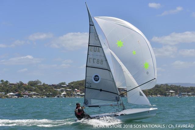 Work'N'Store / Ronstan 505 Australian Championship photo copyright Work'N'Store 2018 505 Nationals / Christophe Favreau taken at Wangi RSL Amateur Sailing Club and featuring the 505 class