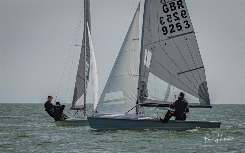 505 Open at Hayling Island  photo copyright Peter Hickson taken at Hayling Island Sailing Club and featuring the 505 class